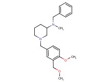 N-benzyl-1-[4-methoxy-3-(methoxymethyl)benzyl]-N-methyl-3-piperidinamine