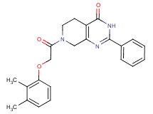 7-[(2,3-dimethylphenoxy)acetyl]-2-phenyl-5,6,7,8-tetrahydropyrido[3,4-d]pyrimidin-4(3H)-one
