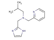 (1H-imidazol-2-ylmethyl)isobutyl(pyridin-2-ylmethyl)amine