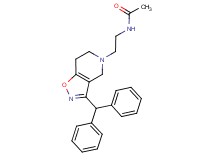 N-{2-[3-(diphenylmethyl)-6,7-dihydroisoxazolo[4,5-c]pyridin-5(4H)-yl]ethyl}acetamide