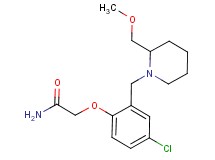 2-(4-chloro-2-{[2-(methoxymethyl)piperidin-1-yl]methyl}phenoxy)acetamide