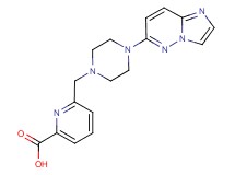 6-[(4-imidazo[1,2-b]pyridazin-6-ylpiperazin-1-yl)methyl]pyridine-2-carboxylic acid