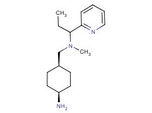 [(cis-4-aminocyclohexyl)methyl]methyl(1-pyridin-2-ylpropyl)amine
