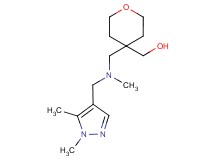 (4-{[[(1,5-dimethyl-1H-pyrazol-4-yl)methyl](methyl)amino]methyl}tetrahydro-2H-pyran-4-yl)methanol