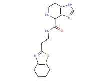 N-[2-(4,5,6,7-tetrahydro-1,3-benzothiazol-2-yl)ethyl]-4,5,6,7-tetrahydro-1H-imidazo[4,5-c]pyridine-4-carboxamide dihydrochloride
