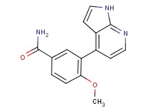 4-methoxy-3-(1H-pyrrolo[2,3-b]pyridin-4-yl)benzamide