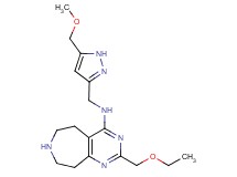 2-(ethoxymethyl)-N-{[5-(methoxymethyl)-1H-pyrazol-3-yl]methyl}-6,7,8,9-tetrahydro-5H-pyrimido[4,5-d]azepin-4-amine