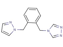 4-[2-(1H-pyrazol-1-ylmethyl)benzyl]-4H-1,2,4-triazole