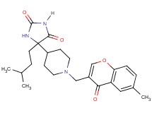 5-(3-methylbutyl)-5-{1-[(6-methyl-4-oxo-4H-chromen-3-yl)methyl]-4-piperidinyl}-2,4-imidazolidinedione