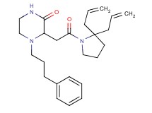 3-[2-(2,2-diallyl-1-pyrrolidinyl)-2-oxoethyl]-4-(3-phenylpropyl)-2-piperazinone