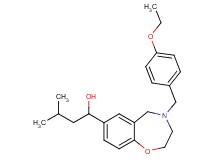 1-[4-(4-ethoxybenzyl)-2,3,4,5-tetrahydro-1,4-benzoxazepin-7-yl]-3-methyl-1-butanol