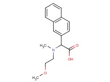 [(2-methoxyethyl)(methyl)amino](2-naphthyl)acetic acid