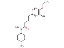 4-(4-ethoxy-3-methylphenyl)-N-methyl-N-(1-methylpiperidin-4-yl)butanamide