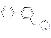 4-(biphenyl-3-ylmethyl)-4H-1,2,4-triazole