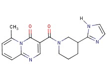 3-{[3-(1H-imidazol-2-yl)-1-piperidinyl]carbonyl}-6-methyl-4H-pyrido[1,2-a]pyrimidin-4-one