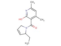 3-[(2-ethyl-2,5-dihydro-1H-pyrrol-1-yl)carbonyl]-4,6-dimethyl-2-pyridinol