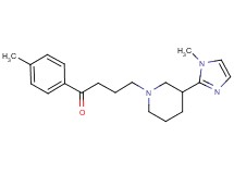 4-[3-(1-methyl-1H-imidazol-2-yl)-1-piperidinyl]-1-(4-methylphenyl)-1-butanone