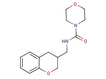 N-(3,4-dihydro-2H-chromen-3-ylmethyl)morpholine-4-carboxamide