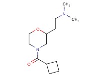 2-[4-(cyclobutylcarbonyl)-2-morpholinyl]-N,N-dimethylethanamine