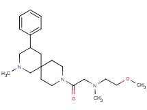 (2-methoxyethyl)methyl[2-(2-methyl-4-phenyl-2,9-diazaspiro[5.5]undec-9-yl)-2-oxoethyl]amine