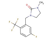 1-[5-fluoro-2-(trifluoromethyl)benzyl]-3-methylimidazolidin-2-one
