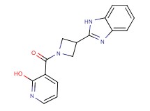 3-{[3-(1H-benzimidazol-2-yl)azetidin-1-yl]carbonyl}pyridin-2-ol