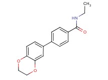 4-(2,3-dihydro-1,4-benzodioxin-6-yl)-N-ethylbenzamide