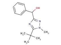 (5-tert-butyl-1-methyl-1H-1,2,4-triazol-3-yl)(phenyl)methanol