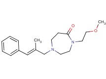 4-(2-methoxyethyl)-1-[(2E)-2-methyl-3-phenyl-2-propen-1-yl]-1,4-diazepan-5-one