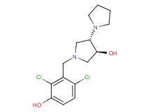 (3'S*,4'S*)-1'-(2,6-dichloro-3-hydroxybenzyl)-1,3'-bipyrrolidin-4'-ol