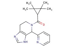 4-(2-pyridinyl)-5-[(2,2,3,3-tetramethylcyclopropyl)carbonyl]-4,5,6,7-tetrahydro-3H-imidazo[4,5-c]pyridine bis(trifluoroacetate)