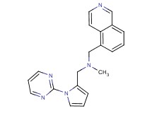 (isoquinolin-5-ylmethyl)methyl[(1-pyrimidin-2-yl-1H-pyrrol-2-yl)methyl]amine