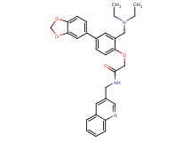 2-{4-(1,3-benzodioxol-5-yl)-2-[(diethylamino)methyl]phenoxy}-N-(3-quinolinylmethyl)acetamide