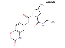 (2S,4S)-4-amino-N-ethyl-1-[(3-oxo-3,4-dihydro-2H-1,4-benzoxazin-6-yl)acetyl]pyrrolidine-2-carboxamide