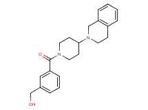 (3-{[4-(3,4-dihydro-2(1H)-isoquinolinyl)-1-piperidinyl]carbonyl}phenyl)methanol