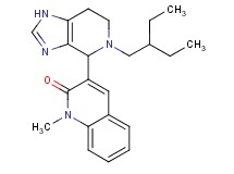 3-[5-(2-ethylbutyl)-4,5,6,7-tetrahydro-1H-imidazo[4,5-c]pyridin-4-yl]-1-methylquinolin-2(1H)-one