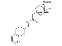 N-[(2R)-3,4-dihydro-2H-chromen-2-ylmethyl]-2-(3-hydroxy-1-adamantyl)acetamide