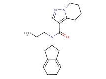 N-(2,3-dihydro-1H-inden-2-yl)-N-propyl-4,5,6,7-tetrahydropyrazolo[1,5-a]pyridine-3-carboxamide