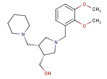 [(3R*,4R*)-1-(2,3-dimethoxybenzyl)-4-(piperidin-1-ylmethyl)pyrrolidin-3-yl]methanol