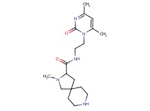 N-[2-(4,6-dimethyl-2-oxo-1(2H)-pyrimidinyl)ethyl]-2-methyl-2,8-diazaspiro[4.5]decane-3-carboxamide dihydrochloride