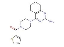 4-[4-(2-thienylcarbonyl)piperazin-1-yl]-5,6,7,8-tetrahydroquinazolin-2-amine