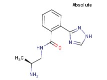 N-[(2S)-2-aminopropyl]-2-(1H-1,2,4-triazol-3-yl)benzamide hydrochloride
