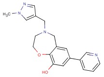 4-[(1-methyl-1H-pyrazol-4-yl)methyl]-7-pyridin-3-yl-2,3,4,5-tetrahydro-1,4-benzoxazepin-9-ol
