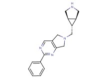 6-[(1R*,5S*,6r*)-3-azabicyclo[3.1.0]hex-6-ylmethyl]-2-phenyl-6,7-dihydro-5H-pyrrolo[3,4-d]pyrimidine