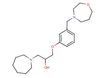 1-azepan-1-yl-3-[3-(1,4-oxazepan-4-ylmethyl)phenoxy]propan-2-ol