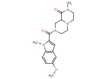 8-[(5-methoxy-1-methyl-1H-indol-2-yl)carbonyl]-2-methylhexahydro-2H-pyrazino[1,2-a]pyrazin-1(6H)-one