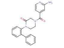 4-(2-aminoisonicotinoyl)-1-(2-biphenylyl)-2-piperazinone