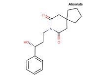 8-[(3R)-3-hydroxy-3-phenylpropyl]-8-azaspiro[4.5]decane-7,9-dione