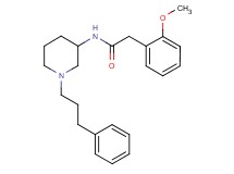 2-(2-methoxyphenyl)-N-[1-(3-phenylpropyl)-3-piperidinyl]acetamide