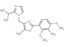 2-(2,4-dimethoxy-3-methylphenyl)-4-[(2-isopropyl-1H-imidazol-1-yl)methyl]-5-methyl-1,3-oxazole